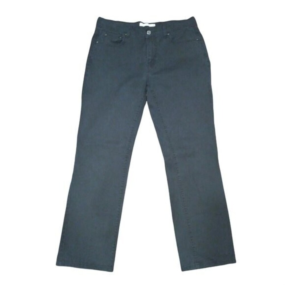 - Levi’s 505 Straight Leg Black Jeans Long Length Size. 12 Medium